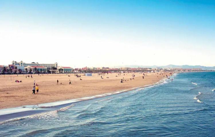 Lovely Apartment Near Beach & Science City Valencia Exterior photo
